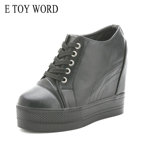 e toy word cm heigh increasing women shoes 2019 spring platform shoes black & white women sneakers casual size 34-40
e toy word cm heigh increasing women shoes 2019 spring platform shoes black & white women sneakers casual size 34-40