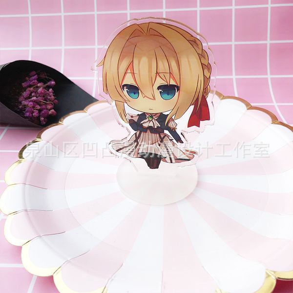 1pc 10cm anime violet evergarden hawkins bougainvillea standing plate model acrylic model fans, Silver
1pc 10cm anime violet evergarden hawkins bougainvillea standing plate model acrylic model fans, Silver