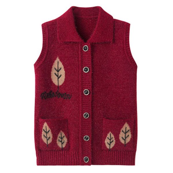 middle-aged mother cardigan sweater women spring autumn new knitting vest print warm casual plus size vest waistcoat female, White
middle-aged mother cardigan sweater women spring autumn new knitting vest print warm casual plus size vest waistcoat female, White