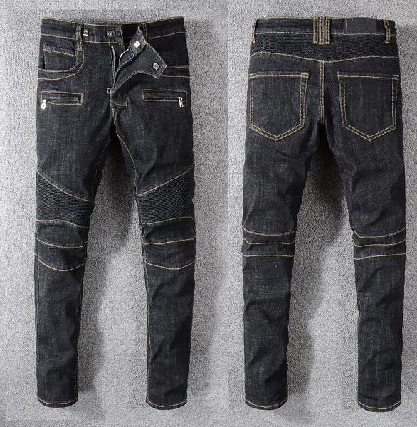 2020 fashion hip hop patch men retro jeans knee rap hole zipped biker jeans men loose slim destroyed torn ripped denim man, Blue
2020 fashion hip hop patch men retro jeans knee rap hole zipped biker jeans men loose slim destroyed torn ripped denim man, Blue