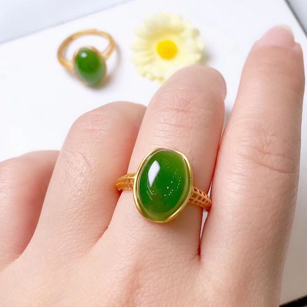 jadery vintage natural jasper jade rings for women sterling silver 925 rings wedding bands 18k gold jewelry luxurious gifts 2019, Golden;silver
jadery vintage natural jasper jade rings for women sterling silver 925 rings wedding bands 18k gold jewelry luxurious gifts 2019, Golden;silver