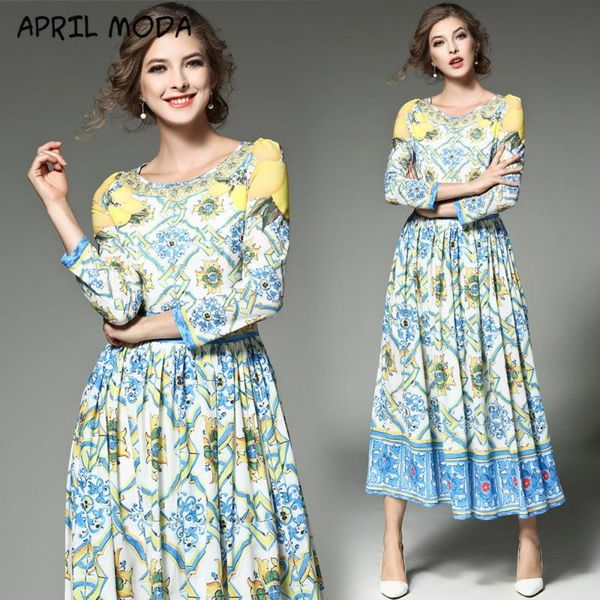 fashion casual round neck catwalk catwalk print dress elegant temperament stitching big swing dresses 2020 spring new product, Black;gray
fashion casual round neck catwalk catwalk print dress elegant temperament stitching big swing dresses 2020 spring new product, Black;gray