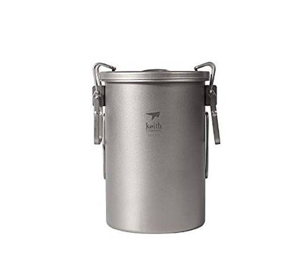 keith titanium ti6300 multifunctional cooker camping cooking pot w/ folding handles hiking travel picnic cookware utensils
keith titanium ti6300 multifunctional cooker camping cooking pot w/ folding handles hiking travel picnic cookware utensils