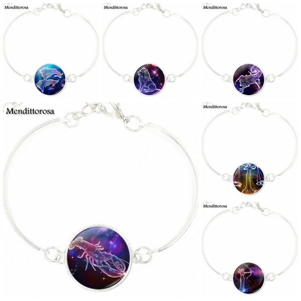 zodiac signs 12 constellation for women kids 2017 retro style jewelry silver color with glass cabochon bracelet bangle, Golden;silver
zodiac signs 12 constellation for women kids 2017 retro style jewelry silver color with glass cabochon bracelet bangle, Golden;silver
