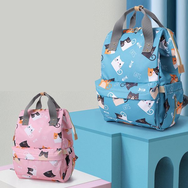 printed mummy bag multi-function large-capacity backpack maternal and child package to be produced bag leisure waterproof
printed mummy bag multi-function large-capacity backpack maternal and child package to be produced bag leisure waterproof