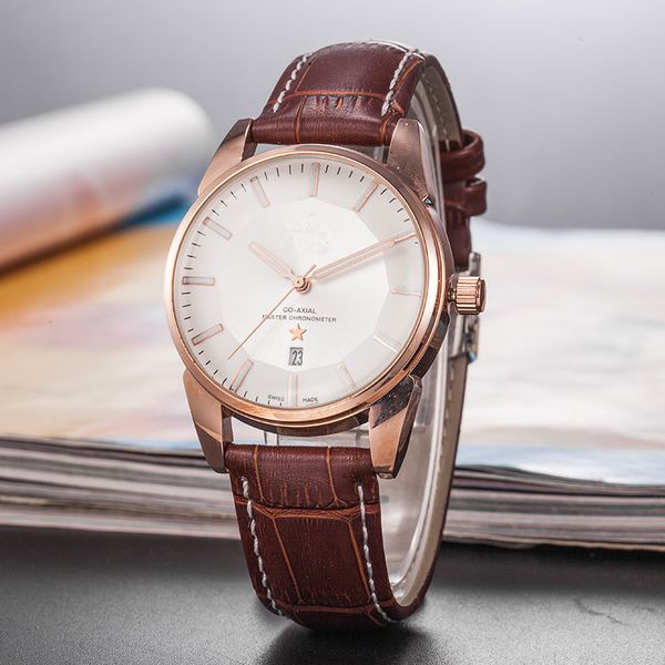 2020 ome brand good quality mens luxury watch quartz leather belt calendar function fashion watch sell well watches and gifts, Slivery;brown
2020 ome brand good quality mens luxury watch quartz leather belt calendar function fashion watch sell well watches and gifts, Slivery;brown