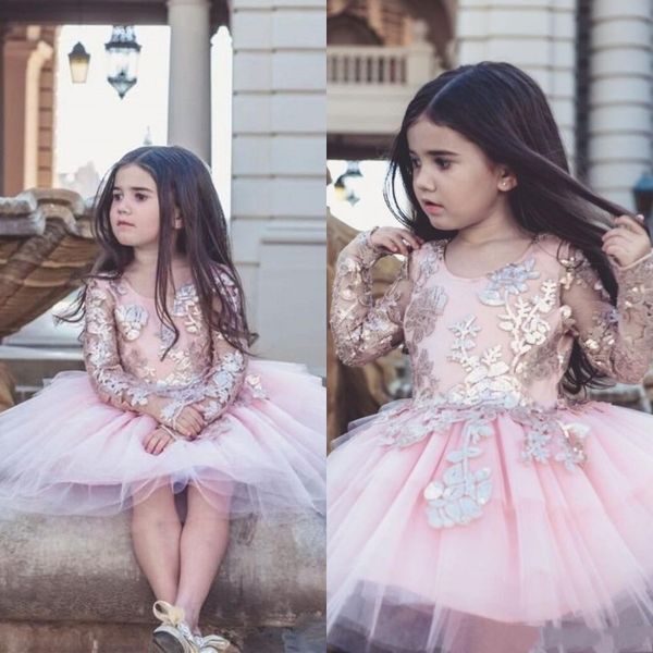 fashion blush pink long sleeve sequined tulle flower girls dresses knee length princess girl formal party birthday pageant wedding gowns, White;blue
fashion blush pink long sleeve sequined tulle flower girls dresses knee length princess girl formal party birthday pageant wedding gowns, White;blue