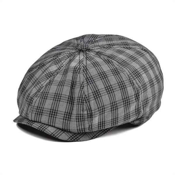 voboom summer newsboy cap men women breathable flat caps plaid fabric cabbies hat gatsby beret boina 103, Blue;gray
voboom summer newsboy cap men women breathable flat caps plaid fabric cabbies hat gatsby beret boina 103, Blue;gray