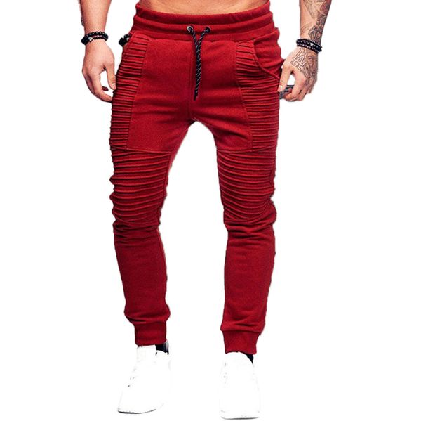 men fashion hip hop drawstring elastic waist striped pleated stretch harem pants male casual slim feet pants fitness trousers pl, Black
men fashion hip hop drawstring elastic waist striped pleated stretch harem pants male casual slim feet pants fitness trousers pl, Black