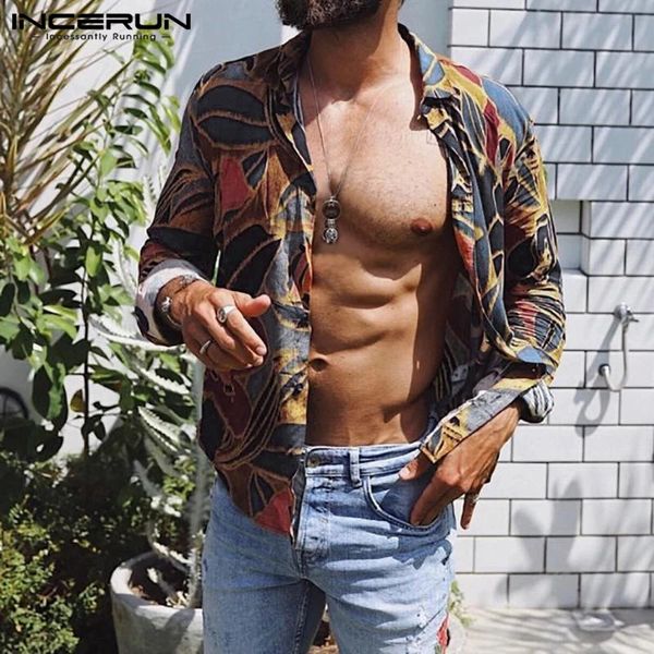 incerun stylish printing men casual shirt long sleeve turn-down collar vacation blouse streetwear 2019 hawaiian shirts men s-3xl, White;black
incerun stylish printing men casual shirt long sleeve turn-down collar vacation blouse streetwear 2019 hawaiian shirts men s-3xl, White;black