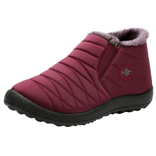 women leisure plus velvet boots for winter keep warm old beijing cotton shoes plush insole snow shallow waterproof flat shoes, Black
women leisure plus velvet boots for winter keep warm old beijing cotton shoes plush insole snow shallow waterproof flat shoes, Black