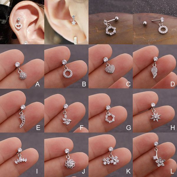 sellsets 1pcs helix piercing jewelry cz dangle cartilage tragus earring conch piercing earrings, Slivery;golden
sellsets 1pcs helix piercing jewelry cz dangle cartilage tragus earring conch piercing earrings, Slivery;golden