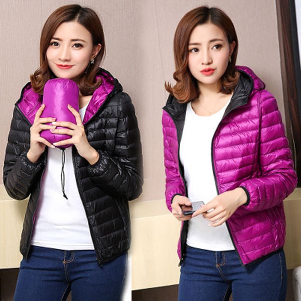 mlcriyg women's jackets ultra light down jacket women 2019 new autumn winter coat jackets for women two side female jacket l333, Black
mlcriyg women's jackets ultra light down jacket women 2019 new autumn winter coat jackets for women two side female jacket l333, Black