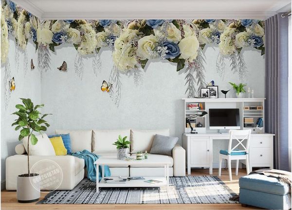 3d wallpaper custom p mural nostalgic modern minimalist floral butterfly living room tv background home decor wall picture 3d stickers
3d wallpaper custom p mural nostalgic modern minimalist floral butterfly living room tv background home decor wall picture 3d stickers