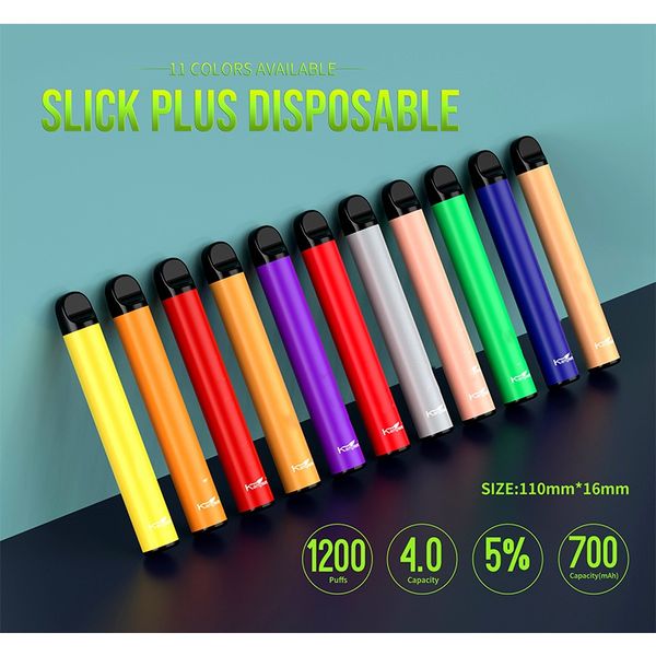 Аутентичные Kangvape Slick Plus Vape ручки одноразовые Vape Pen Starter Kit 1200 пуфы 4,0 мл Бобы 700mAh Сигаретные Наборы батареи Vapes E
Аутентичные Kangvape Slick Plus Vape ручки одноразовые Vape Pen Starter Kit 1200 пуфы 4,0 мл Бобы 700mAh Сигаретные Наборы батареи Vapes E