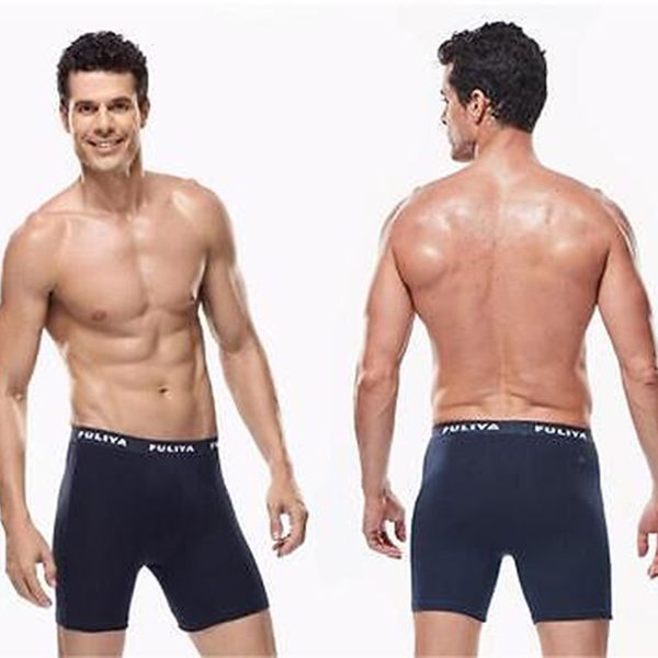 fashion-3-packs men long boxer briefs male cotton underwear s to xxxxl plus size mid waist breathable sports trunks panties, Black;white
fashion-3-packs men long boxer briefs male cotton underwear s to xxxxl plus size mid waist breathable sports trunks panties, Black;white