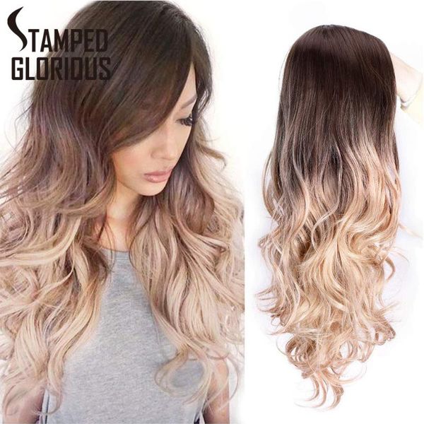 stamped glorious long hair wavy wig ombre brown/red/blonde/pink synthetic wigs for black women heat resistant party wig
stamped glorious long hair wavy wig ombre brown/red/blonde/pink synthetic wigs for black women heat resistant party wig