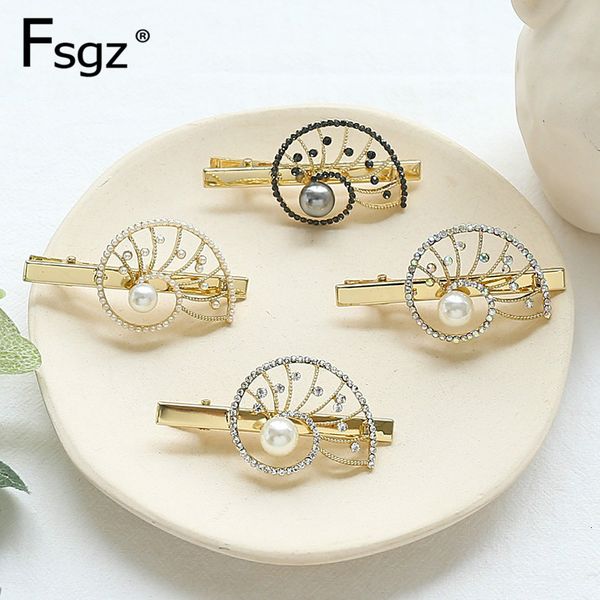 crystal hairpins for women alloy golden hollow out sea snail shape duckbill clips fringe hair barrettes wedding hairpin, Golden;white
crystal hairpins for women alloy golden hollow out sea snail shape duckbill clips fringe hair barrettes wedding hairpin, Golden;white