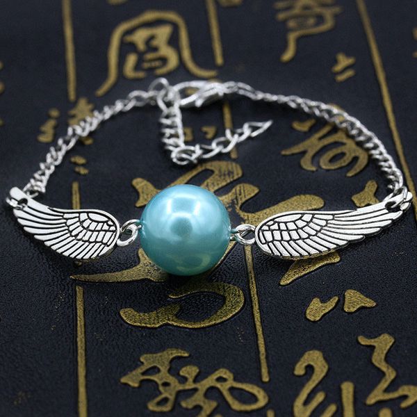 pop vintage angel wings imitation pearls bracelet bangle luxury designer jewelry women bracelets gifts 7 colors, Golden;silver
pop vintage angel wings imitation pearls bracelet bangle luxury designer jewelry women bracelets gifts 7 colors, Golden;silver