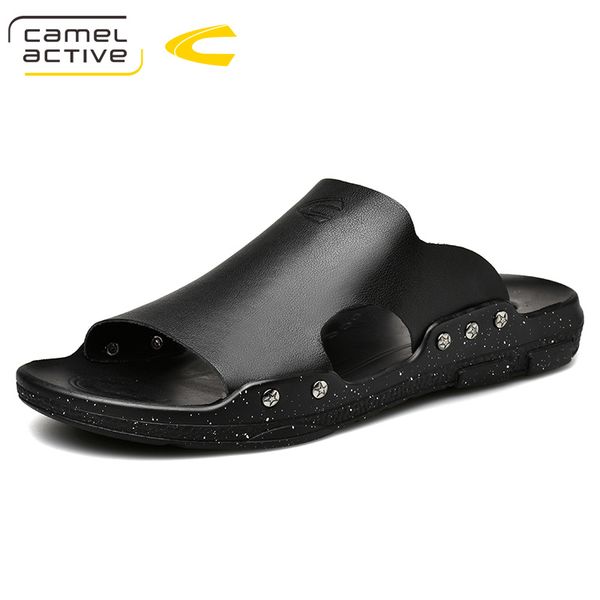 camel active 2019 new men slippers split leather men beach shoes brand casual shoes slippers sneakers summer, Black
camel active 2019 new men slippers split leather men beach shoes brand casual shoes slippers sneakers summer, Black