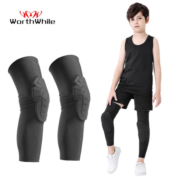 worthwhile 1 pair kids knee pads elbow compression knee protector gear kneepads training brace support basketball volleyball, Black;gray
worthwhile 1 pair kids knee pads elbow compression knee protector gear kneepads training brace support basketball volleyball, Black;gray
