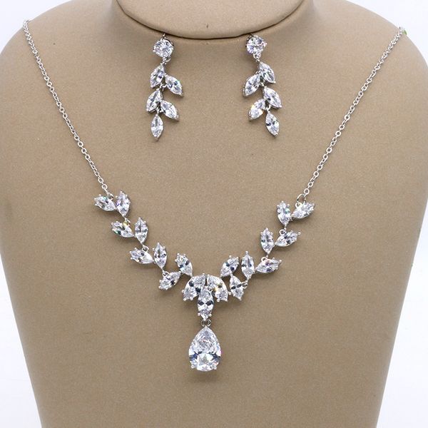 dower me sparkling wedding cubic zirconia necklace earrings set bridal cz jewelry set bridesmaids women jewelry accessories, Slivery;golden
dower me sparkling wedding cubic zirconia necklace earrings set bridal cz jewelry set bridesmaids women jewelry accessories, Slivery;golden