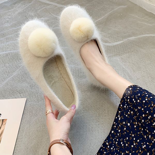 loafers fur shoes soft shallow mouth women flats casual female sneakers round toe women's moccasins nursing new dress, Black
loafers fur shoes soft shallow mouth women flats casual female sneakers round toe women's moccasins nursing new dress, Black