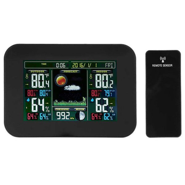 digital lcd screen weather station indoor outdoor wireless sensor electronic temperature humidity meter forecast sensor clock
digital lcd screen weather station indoor outdoor wireless sensor electronic temperature humidity meter forecast sensor clock