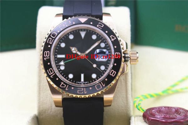 5 color wristwatches 40mm gmt ceramic bezel 2813 movement automatic mens calendar watch, Slivery;brown
5 color wristwatches 40mm gmt ceramic bezel 2813 movement automatic mens calendar watch, Slivery;brown