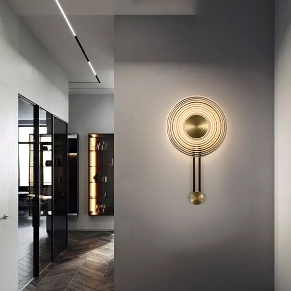 postmodern glass wall light clock shape design creative bedroom bedside wall lamp living room background staircase sconce lamps
postmodern glass wall light clock shape design creative bedroom bedside wall lamp living room background staircase sconce lamps