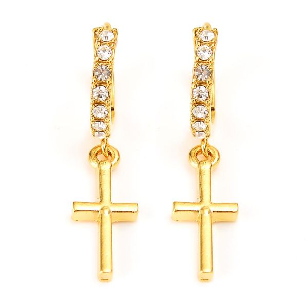 zircon earring special christian vogue womens true real 24 k solid fine yellow gold gf crucifix cross timeless charm earrings, Silver
zircon earring special christian vogue womens true real 24 k solid fine yellow gold gf crucifix cross timeless charm earrings, Silver