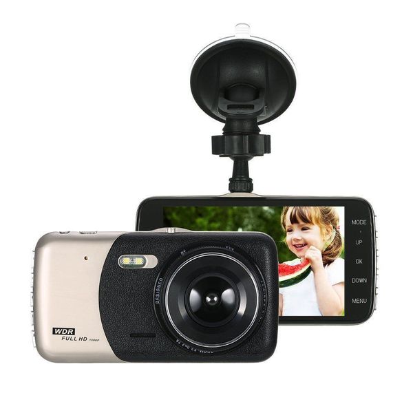 4-inch driving recorder hd 1080p front and rear lens car dvr edr dashcam with g-sensor rear vision
4-inch driving recorder hd 1080p front and rear lens car dvr edr dashcam with g-sensor rear vision