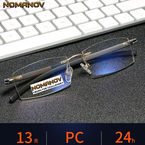 tr90 ultra light memory simple rimless frame anti-blu light rimless reading glasses 0.75 1 1.25 1.5 1.75 2 2.25 2.5to 4, White;black
tr90 ultra light memory simple rimless frame anti-blu light rimless reading glasses 0.75 1 1.25 1.5 1.75 2 2.25 2.5to 4, White;black