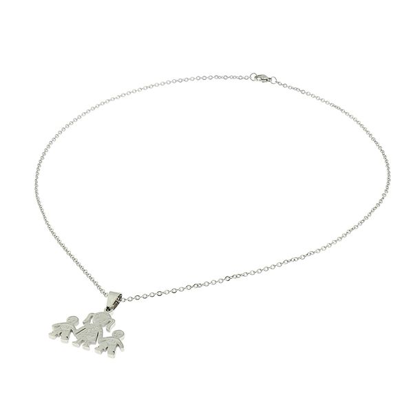 stereoscopic pendant necklace family member shaper dangle neck chain cartoon mom kids image fashion clavicle chain for women children gift, Silver
stereoscopic pendant necklace family member shaper dangle neck chain cartoon mom kids image fashion clavicle chain for women children gift, Silver