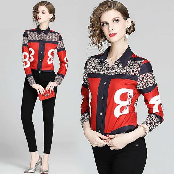 Women Casual Plus Size Designer long sleeve O-Neck Floral Printed Loose Button Tunic Shirt Blouse Tops Short Sleeves for female
Women Casual Plus Size Designer long sleeve O-Neck Floral Printed Loose Button Tunic Shirt Blouse Tops Short Sleeves for female