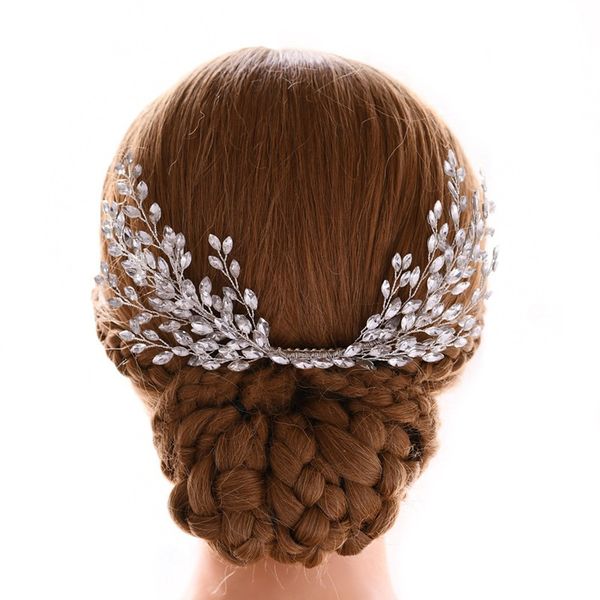 slbridal новый ручной серебряный цвет прозрачный кристалл стразы свадебные волосы расческой свадебные головные уборы аксессуары для волос же, Golden;white
slbridal новый ручной серебряный цвет прозрачный кристалл стразы свадебные волосы расческой свадебные головные уборы аксессуары для волос же, Golden;white