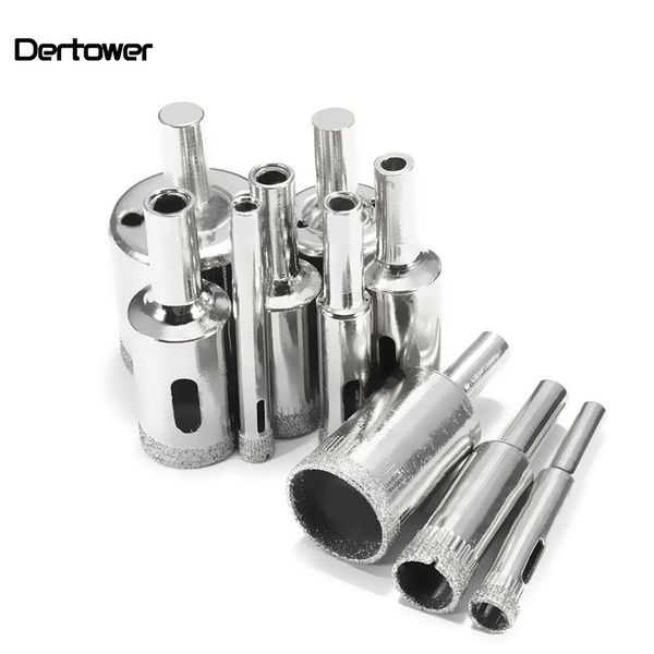 10pcs diamond coated core hole saw drill bit set for tile glass 3-50mm for tile ceramic glass dremel accessories bead marble
10pcs diamond coated core hole saw drill bit set for tile glass 3-50mm for tile ceramic glass dremel accessories bead marble