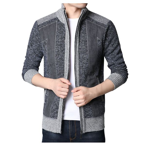 jacket men autumn winter men's casual patwork knit trench men's jacket coat chaqueta hombre cardigan long sleeve outwear new, Black;brown
jacket men autumn winter men's casual patwork knit trench men's jacket coat chaqueta hombre cardigan long sleeve outwear new, Black;brown