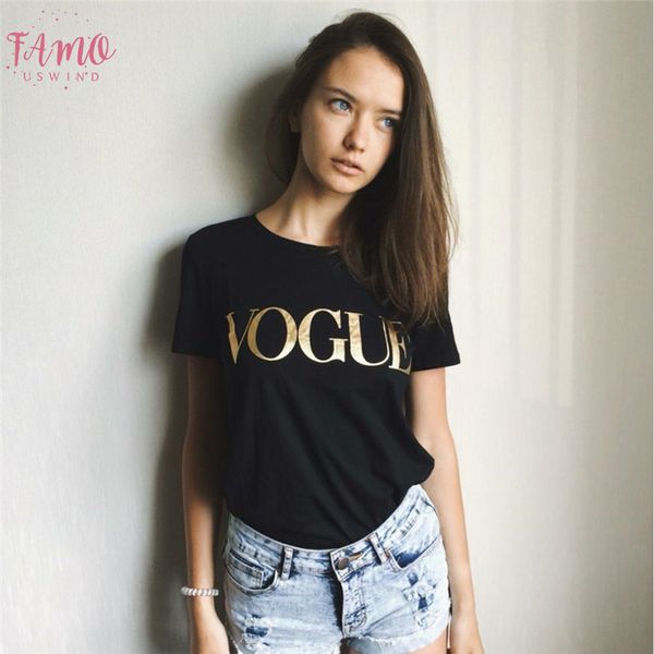 vogue печати тенниска девушки женщин все матч моды топ футболка femme casual cotton топы с коротким рукавом майка, White
vogue печати тенниска девушки женщин все матч моды топ футболка femme casual cotton топы с коротким рукавом майка, White