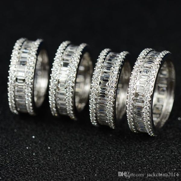 victoria wieck luxury jewelry 925 sterling silver princess cut white z cz diamond women wedding engagement band ring for lovers' gi, Slivery;golden
victoria wieck luxury jewelry 925 sterling silver princess cut white z cz diamond women wedding engagement band ring for lovers' gi, Slivery;golden