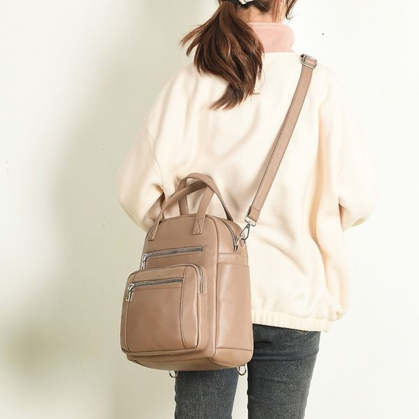2020 new women's backpack, stylish and simple ladies backpack, korean ladies backpack
2020 new women's backpack, stylish and simple ladies backpack, korean ladies backpack