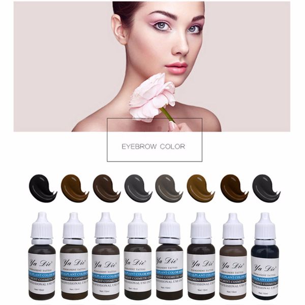 8pcs/lot 15mlpermanent eyebrown makeup pigment permanent eyebrow eyeliner lip tattoo ink permanent body painting beauty tattoo ink
8pcs/lot 15mlpermanent eyebrown makeup pigment permanent eyebrow eyeliner lip tattoo ink permanent body painting beauty tattoo ink