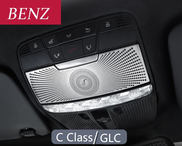 accessories for mercedes benz 2015-2020 c class w205 glc x253 stainless steel car roof reading light panel decoration dome lamp cover trim
accessories for mercedes benz 2015-2020 c class w205 glc x253 stainless steel car roof reading light panel decoration dome lamp cover trim