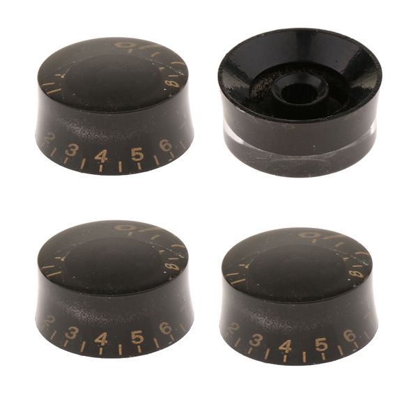 4pcs speed control volume knob cap for lp electric guitar parts black
4pcs speed control volume knob cap for lp electric guitar parts black