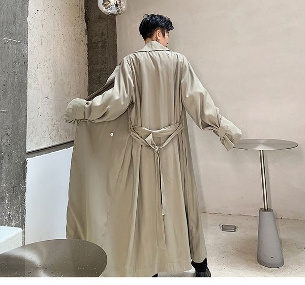 plus size wrap belt sashes windbreaker long trench coat slim men solid lapel v-neck office blazer style overcoat cardigan woman, Tan;black
plus size wrap belt sashes windbreaker long trench coat slim men solid lapel v-neck office blazer style overcoat cardigan woman, Tan;black
