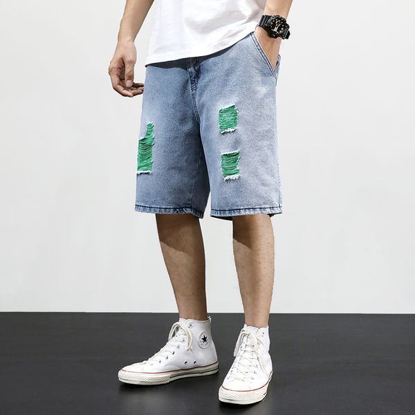 newly designer fashion short jeans men loose fit patchwork denim shorts hombre light blue summer hip hop ripped jeans shorts men
newly designer fashion short jeans men loose fit patchwork denim shorts hombre light blue summer hip hop ripped jeans shorts men
