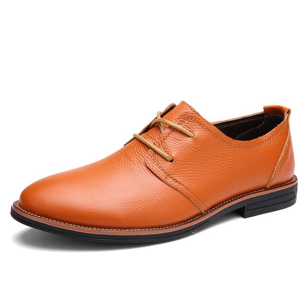 men dress shoes genuine leather 2019 new men's oxford shoes leather derby shoe lace-up pointed toe business men, Black
men dress shoes genuine leather 2019 new men's oxford shoes leather derby shoe lace-up pointed toe business men, Black