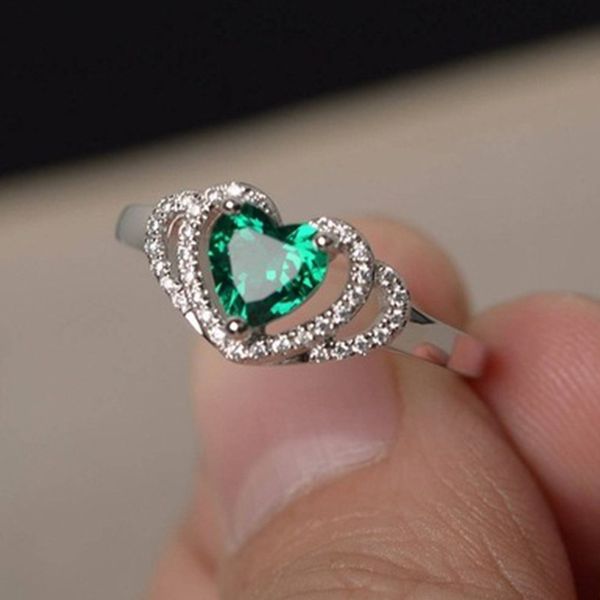 simple and elegant hollow out heart finger rings silver color green stone wedding engagment party jewelry gift for friends, Slivery;golden
simple and elegant hollow out heart finger rings silver color green stone wedding engagment party jewelry gift for friends, Slivery;golden