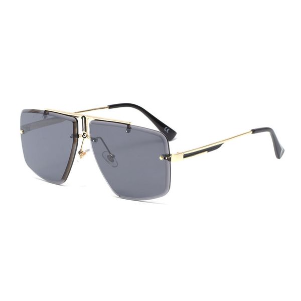 new fashion sunglasses men frameless square sunglasses trend men and women classic retro personality metal style glasses uv400, White;black
new fashion sunglasses men frameless square sunglasses trend men and women classic retro personality metal style glasses uv400, White;black