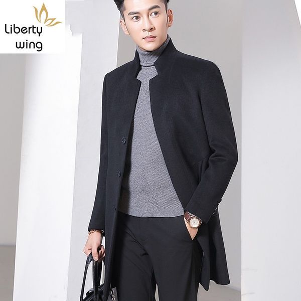 новая мода бизнес повседневного мужские шерстяные бленды длинных пальто стенд воротник slim fit trench зима outwear шинель плюс размер 4xl, Black
новая мода бизнес повседневного мужские шерстяные бленды длинных пальто стенд воротник slim fit trench зима outwear шинель плюс размер 4xl, Black